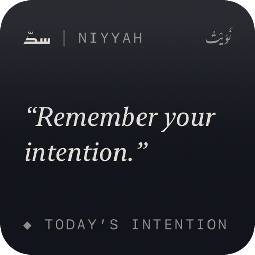 Niyyah